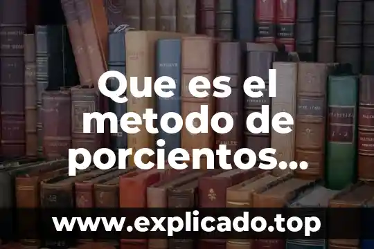 Paco de utilidades en mexico que es 5 Que es el metodo de porcientos integrales utilidades y formula