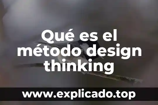 Que es el metodo de cubo en la criminalistica 4 Qué es el método design thinking