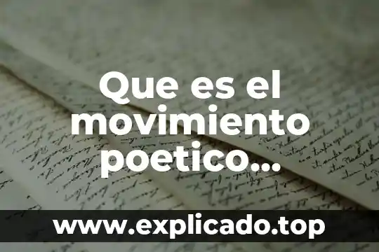 Que es un detectoe de movimiento 8 Que es el movimiento poetico surrealismo