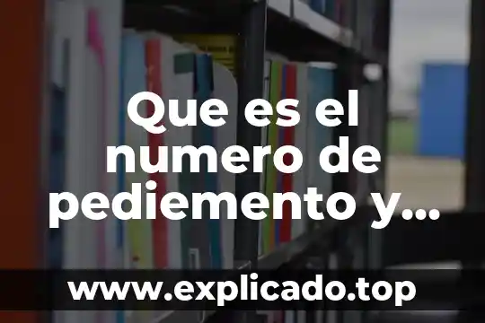 Que es y para que sirve una direccion mac 4 Que es el numero de pediemento y para que sirve