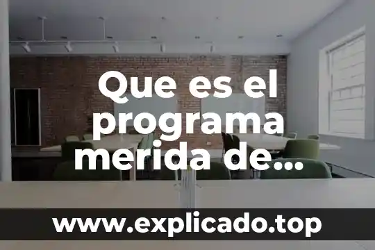 Seguridad energética que es 4 Que es el programa merida de seguridad publica