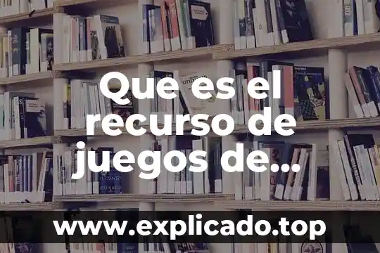 Que es el recurso de revocacion en linea 5 Que es el recurso de juegos de palabras