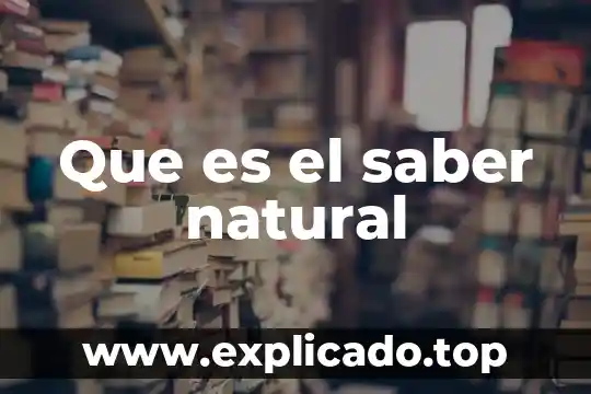 Qué es chapa de madera natural 6 Que es el saber natural