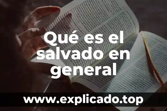 Que es la consulta medica general 4 Qué es el salvado en general