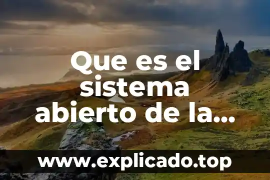 En ebanx que es pago abierto 8 Que es el sistema abierto de la sep