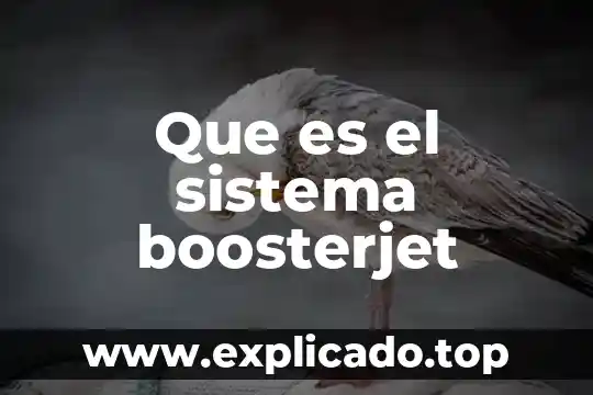 El sistema internacional de unidades que es 6 Que es el sistema boosterjet