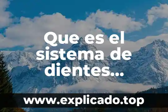 Que es el sistema de dientes paraansi engranes rectixi