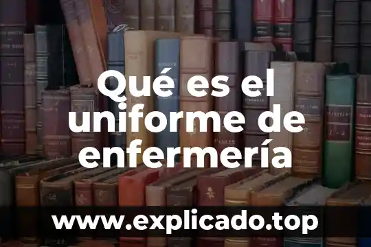 Enfermería psiquiátrica que es según Emil Kraepelin 4 Qué es el uniforme de enfermería