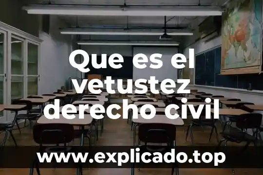 Que es altamar en derecho 6 Que es el vetustez derecho civil