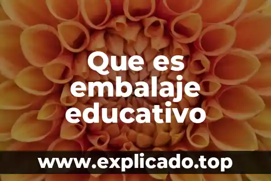 Plato software educativo que es 3 Que es embalaje educativo