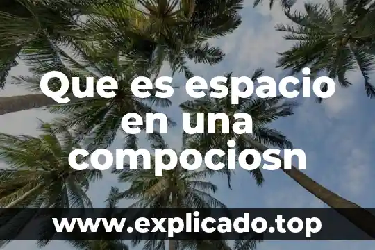 Que es un espacio historico de axtla de terrazas 5 Que es espacio en una compociosn