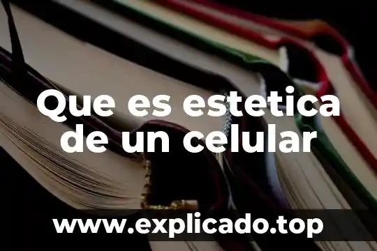 Qué es una línea tipográfica 7 Que es estetica de un celular