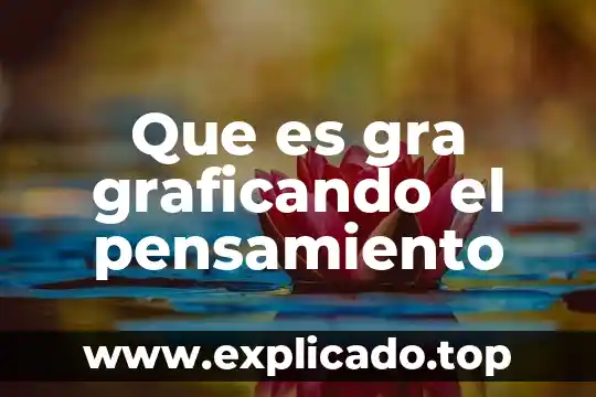Que es pensamiento dibujos 3 Que es gra graficando el pensamiento