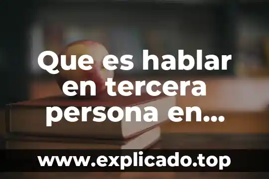 Por que es bueno aprender a hablar japones 7 Que es hablar en tercera persona en singular