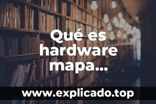 Qué es el software hardware 7 Qué es hardware mapa conceptual