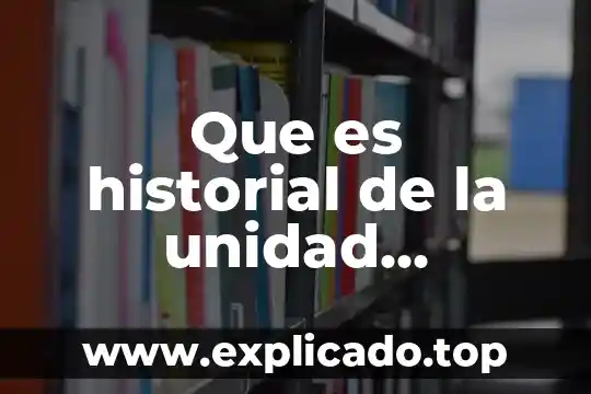 Que es un certificado de historial registral 3 Que es historial de la unidad productiva