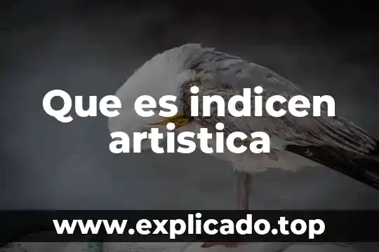 Qué es la línea en artística 8 Que es indicen artistica