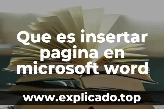 Bando de ancha en pagina web que es 5 Que es insertar pagina en microsoft word