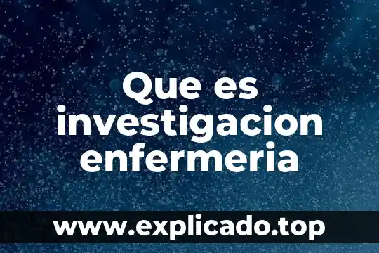 Enfermería psiquiátrica que es según Emil Kraepelin 5 Que es investigacion enfermeria