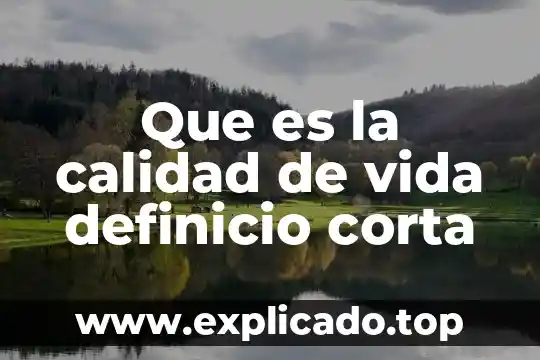 Que es cuando la materia fecal es amarilla 7 Que es la calidad de vida definicio corta
