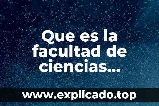 Qué es el dwm en redes 5 Que es la facultad de ciencias quimicas