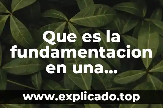 Que es el grafeno investigación profesional 3 Que es la fundamentacion en una investigacion