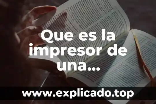 Que es un kilowatt hora segun hector perez montiel 6 Que es la impresor de una computadora
