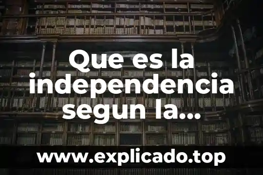 Que es el rif segun el sat 3 Que es la independencia segun la constitucion