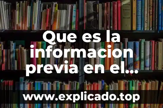 Método aerodinámico que es 3 Que es la informacion previa en el metodo cientifico