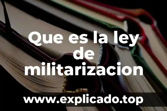 Qué es ley natural derechos humanos 3 Que es la ley de militarizacion