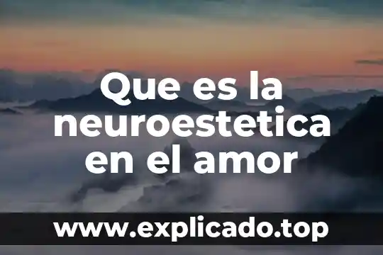 Que es mejor el amor o el deseo 6 Que es la neuroestetica en el amor