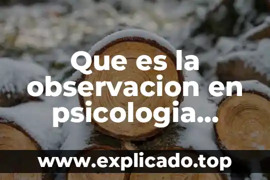 Que es un analizador de quimica clinica 8 Que es la observacion en psicologia clinica