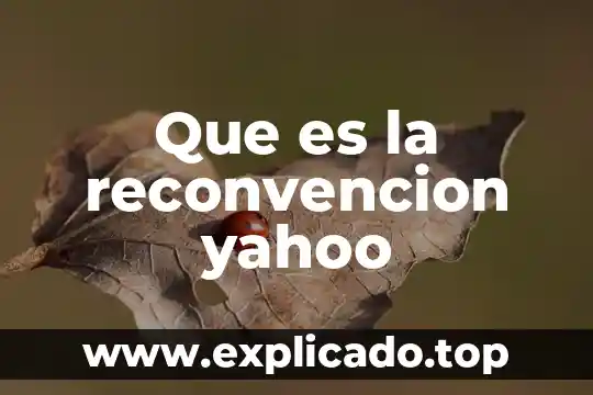 Que es un desdoblamiento cardiaco yahoo 7 Que es la reconvencion yahoo