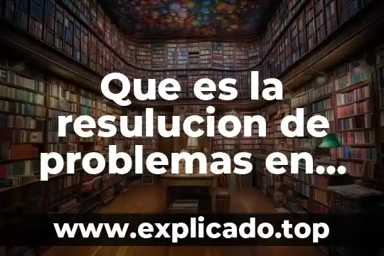 Que es estudio tecnicos terracerias 5 Que es la resulucion de problemas en tecnicos