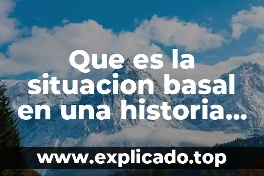 Que es un analizador de quimica clinica 3 Que es la situacion basal en una historia clinica