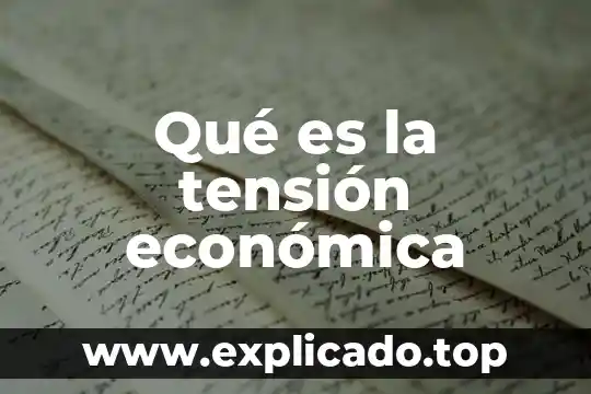Que es media tension electrica 6 Qué es la tensión económica