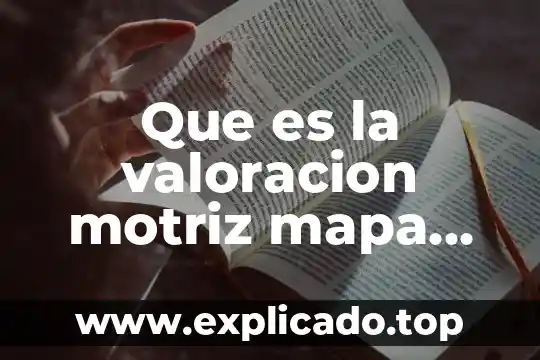 Y que es un mapa mental y como se elaboran 3 Que es la valoracion motriz mapa mental