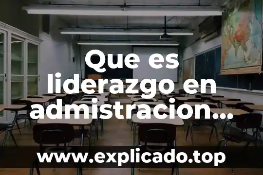 Ejemplo de lo que es una política de calidad 8 Que es liderazgo en admistracion de la calidad