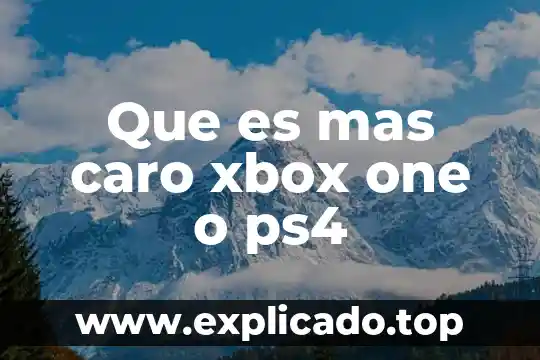 Qué es más caro el acero o el hierro forjado 5 Que es mas caro xbox one o ps4