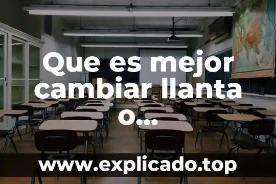 Qué es cambiar una vida 3 Que es mejor cambiar llanta o amortiguadores