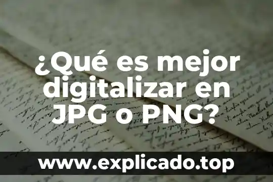 Que es mejor un ryzen 1700 o ryzen 2600 7 ¿Qué es mejor digitalizar en JPG o PNG?