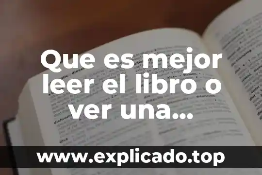 Bruja que es buena caperucita roja pelicula mexicana 7 Que es mejor leer el libro o ver una película
