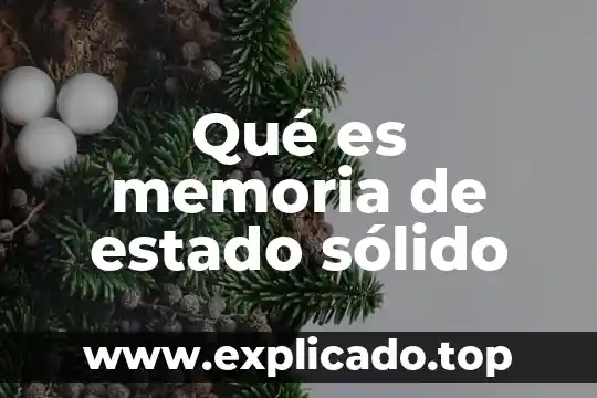Qué es el estado de oxidación que indica 4 Qué es memoria de estado sólido