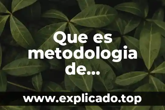 Que es metodologia de investigacion accion lewin