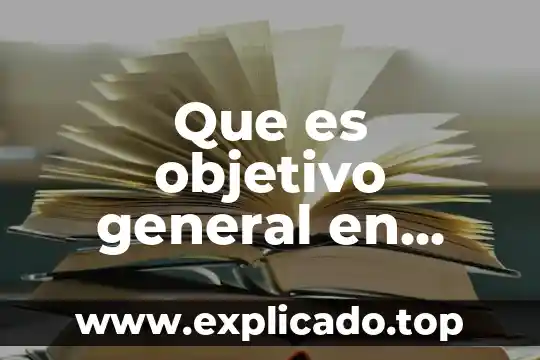 Qué es la ley de aviación civil en México 4 Que es objetivo general en administracion