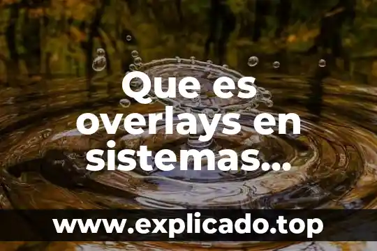 Que es un flih sistemas operativos 3 Que es overlays en sistemas operativos