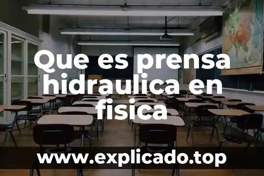 Que es la carga de velocidad hidraulica 3 Que es prensa hidraulica en fisica