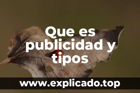 Que es la reproduccion asistida y sus tipos 5 Que es publicidad y tipos