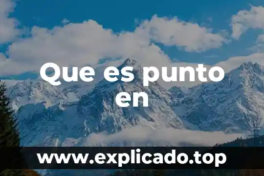 Que es el punto de optima utilidad en conta 4 Que es punto en