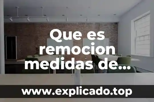 Que es estadistica medidas de tendencia central 4 Que es remocion medidas de seguridad
